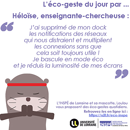 éco-mascotte loulou