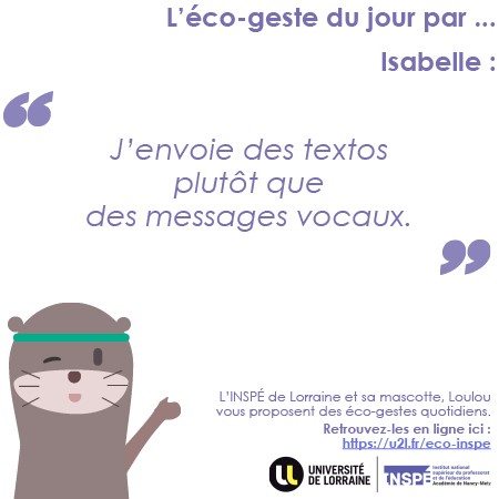 éco-mascotte loulou