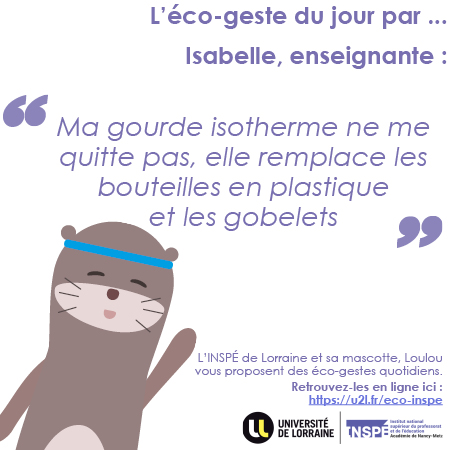 éco-mascotte loulou