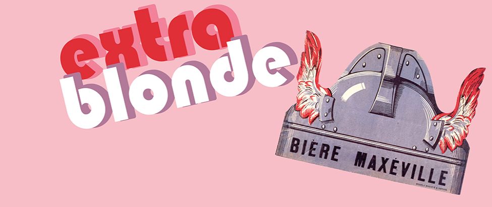 visuel expo extra blonde galerie Le Préau INSPÉ de Lorraine sept 2025