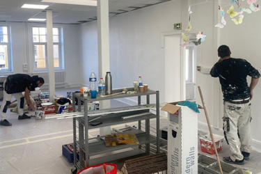 Travaux à la Fabulathèque