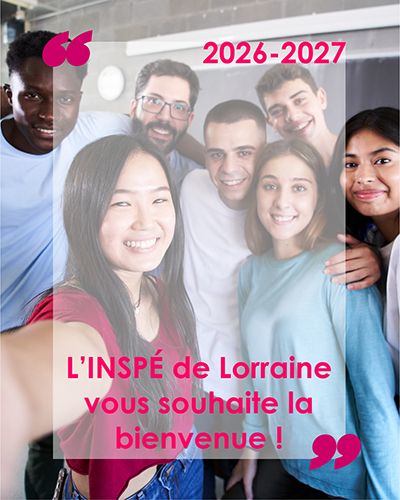 image rentrée étudiants inspé de lorraine